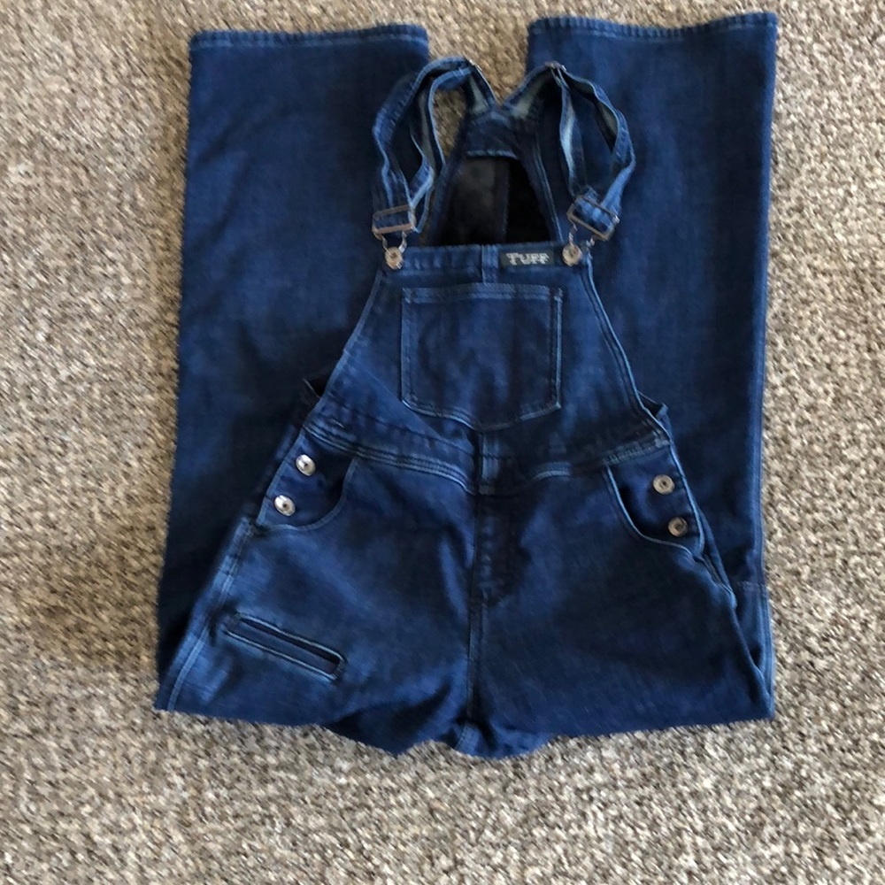 Fleece lined overalls